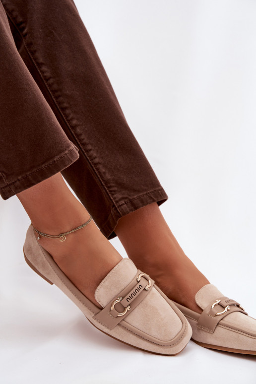mokasíny mokasíny    béžové Evelora