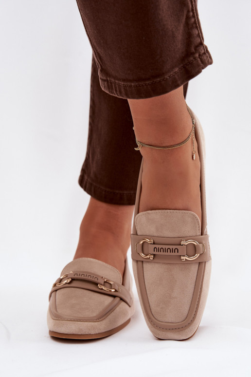 mokasíny mokasíny    béžové Evelora