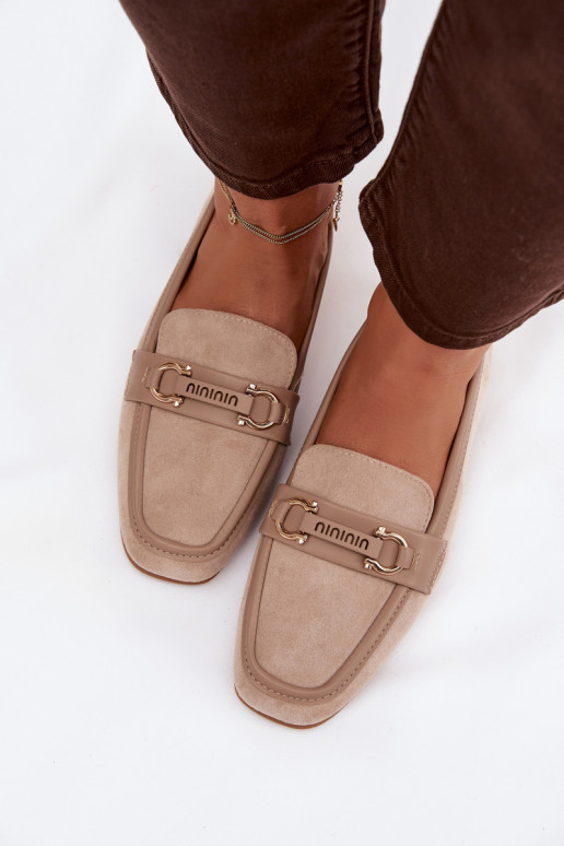 mokasíny mokasíny    béžové Evelora