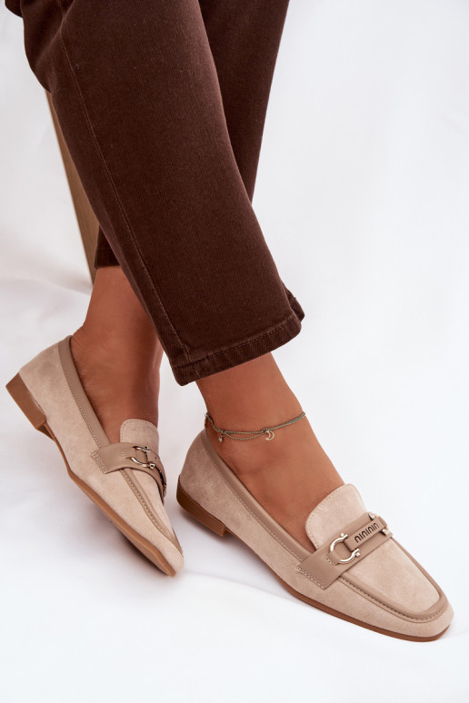 mokasíny mokasíny    béžové Evelora