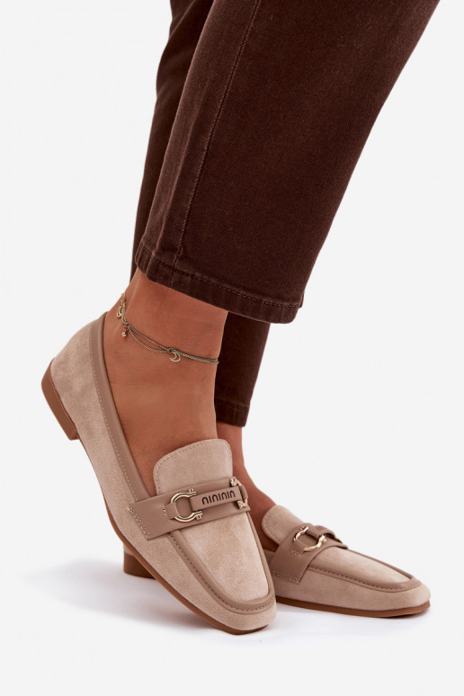 mokasíny mokasíny    béžové Evelora