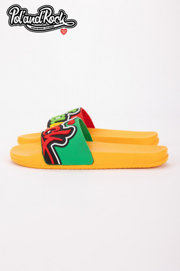 Pantofle Pol'and'Rock Festival X Big Star SS174507 Žluté
