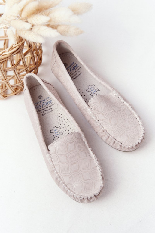  mokasíny RIO FLORE Eco-Friendly béžové