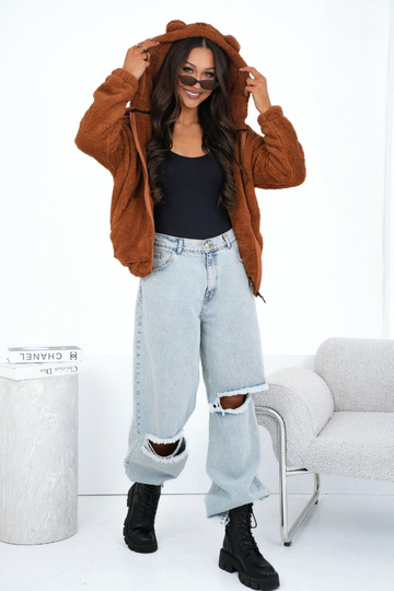 Svetle hnědá halenka CS