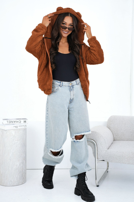 Svetle hnědá halenka CS