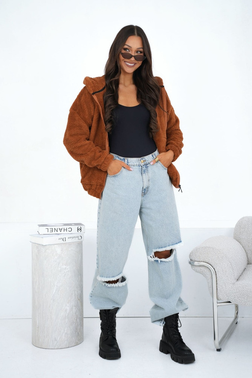 Svetle hnědá halenka CS