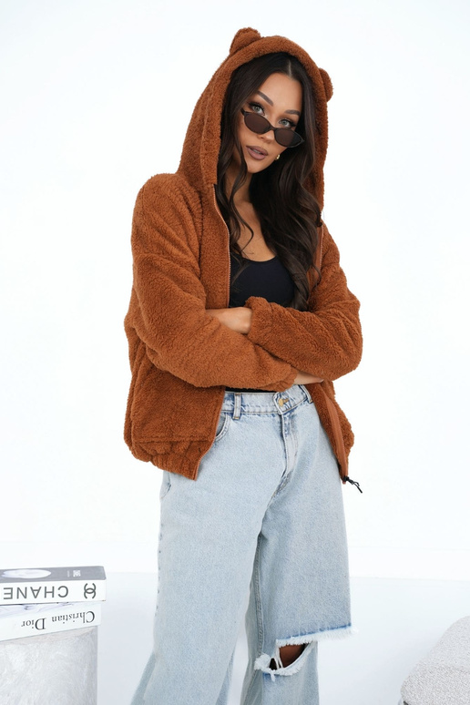 Svetle hnědá halenka CS