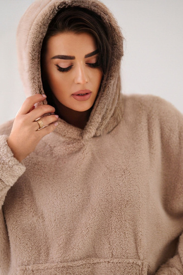 Svetr světlá písková 2