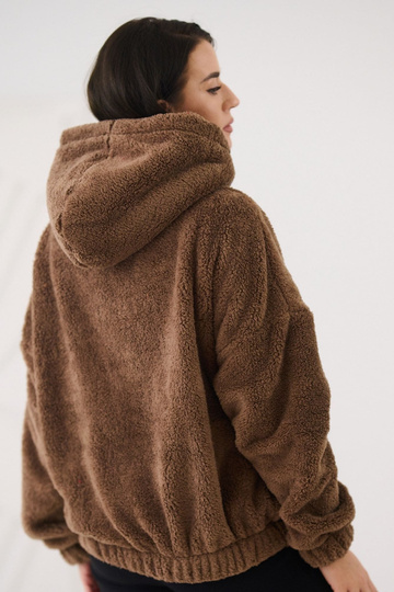 Tmavě pískový svetr