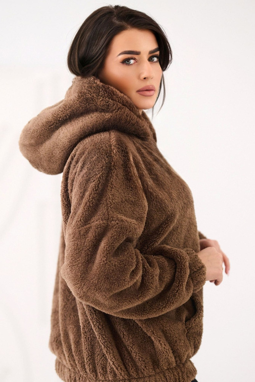 Tmavě pískový svetr