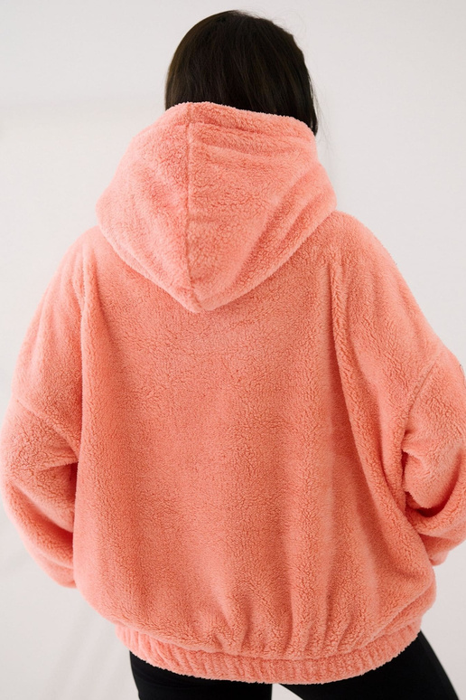 Blůza broskvové barvy