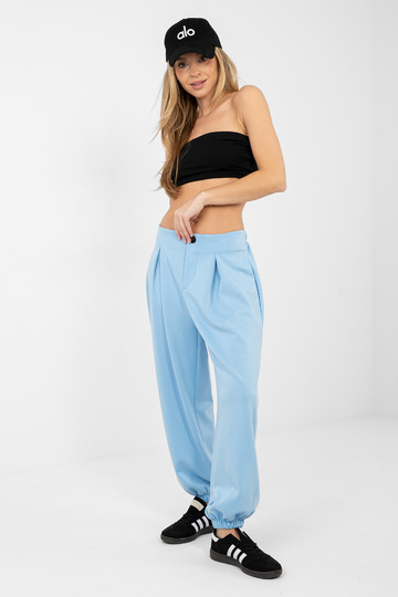 Kalhoty světle modré