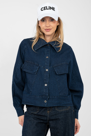 Bunda tmavě modrá 2