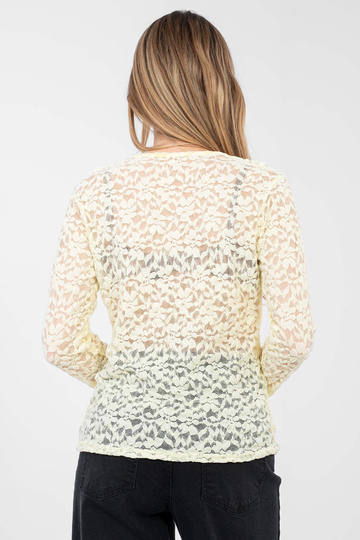 Halenka světle žlutá