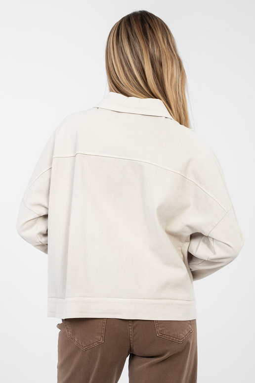 Bunda pískové barvy