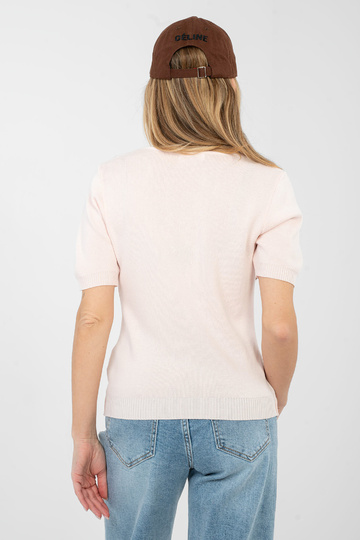 Svetr světle růžový