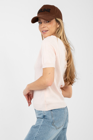 Svetr světle růžový 2