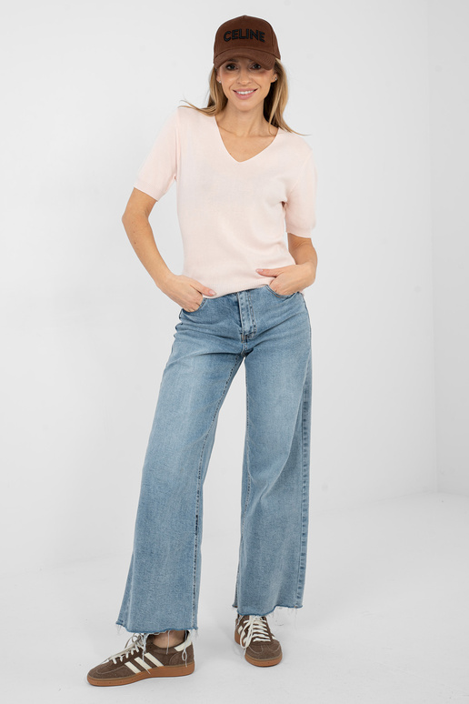 Svetr světle růžový