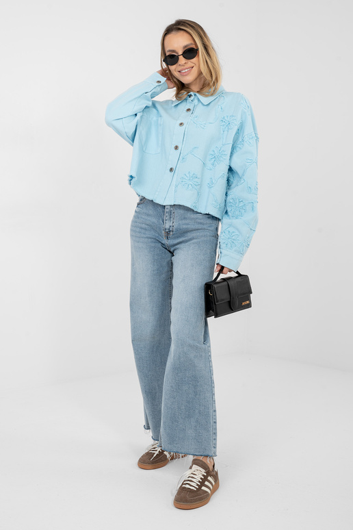 Bunda IT světle modrá