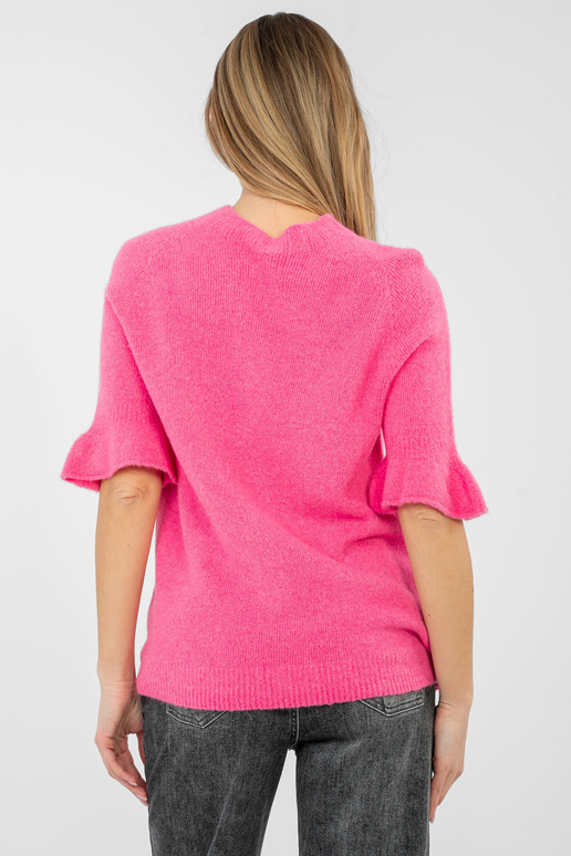 Tmavě růžový svetr