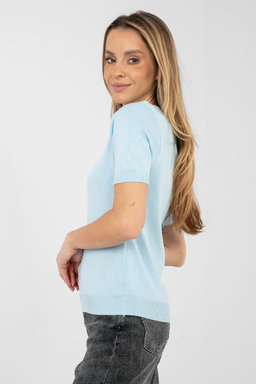 Světlý modrý svetr 2