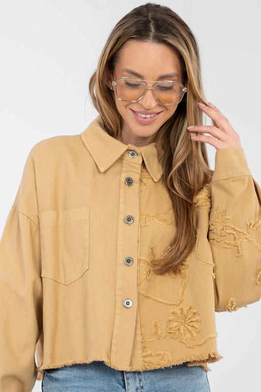 Bunda světle hnědá (velbloudí)