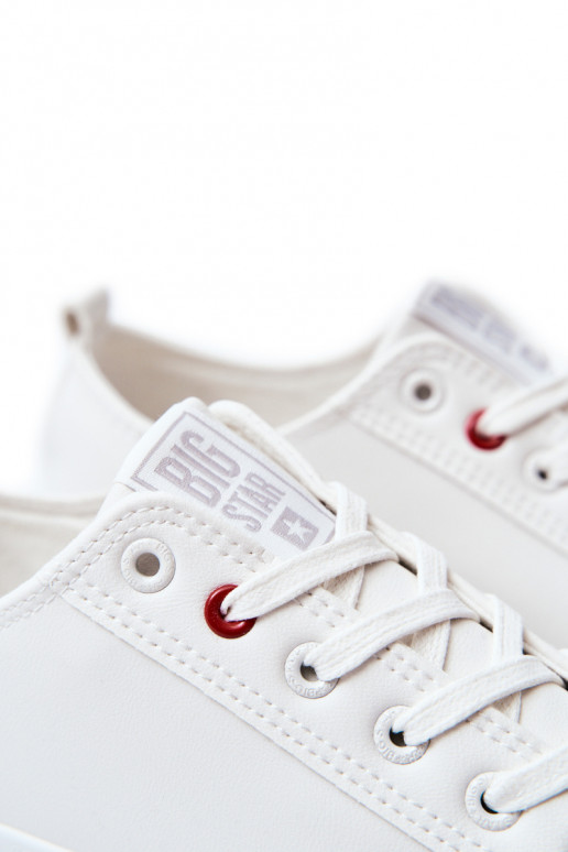 Pánské boty pro volný čas BIG STAR JJ174006 bílé