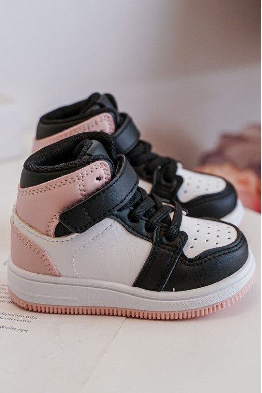  Dětská sportovní obuv Bílá-růžová Teredite