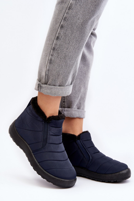 zateplené  Sněhule tmavě modrá Enmore