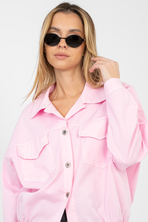 Košile světle růžová