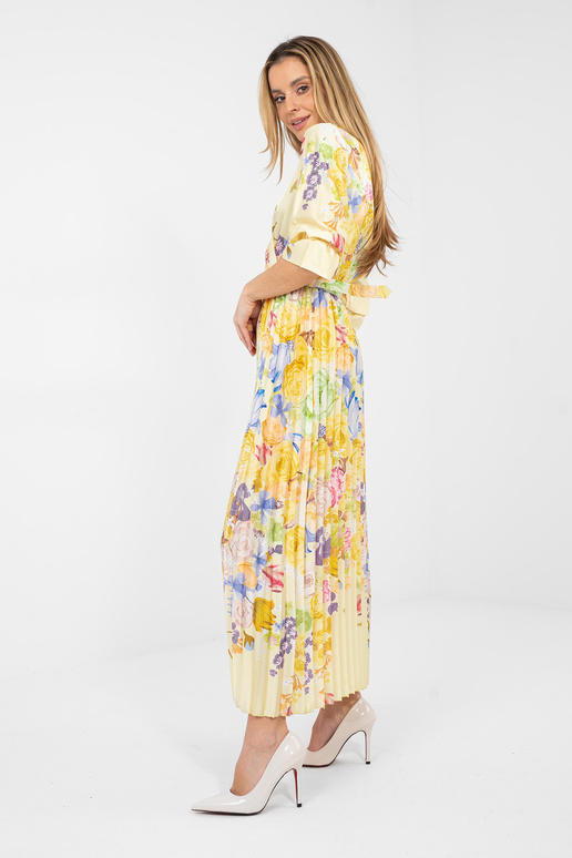 Šaty světle žluté