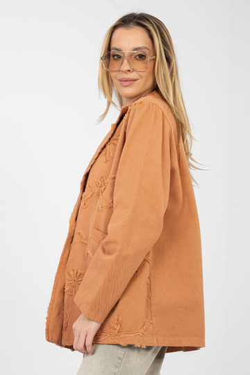 Sako tmavě oranžové