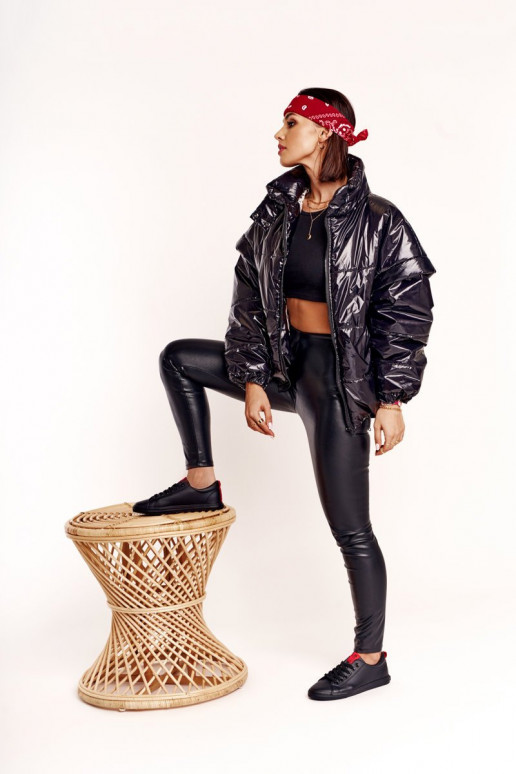 Tenisky s ozdobnými pruhy BIG STAR DD274687 Černé