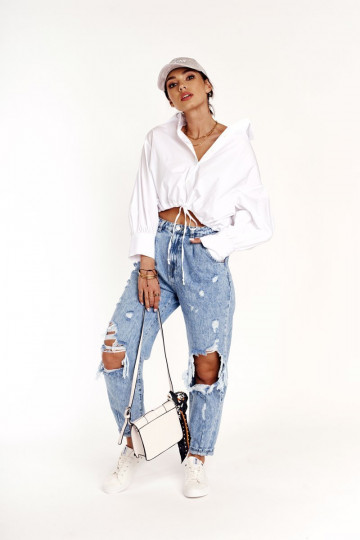  tenisky s plochým tvarem Big Star DD274451 bílé 2