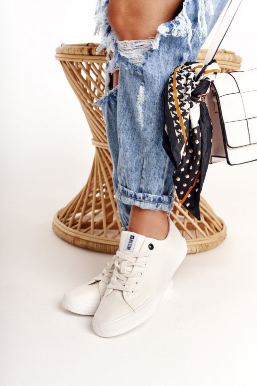  tenisky s plochým tvarem Big Star DD274451 bílé