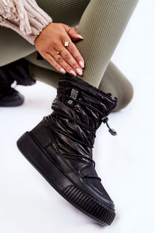  zateplené Sněhule Big Star KK274193 Černé