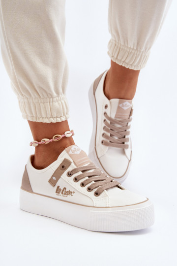  Ležérní obuv Lee Cooper LCW-24-31-2198 bílé 2