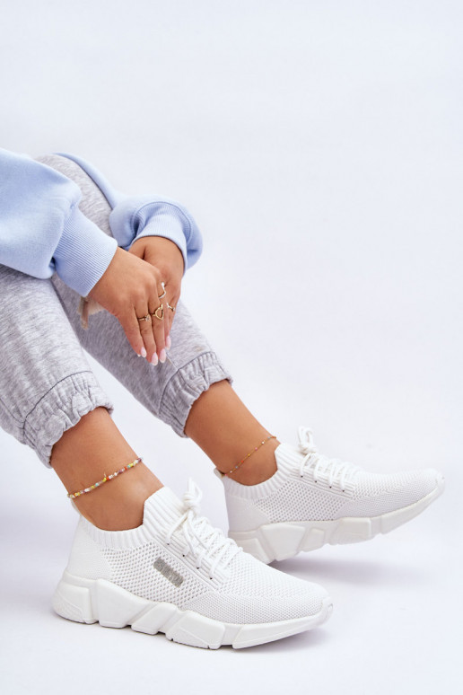   Tenisky Memory Foam System Big Star JJ274268 bílé