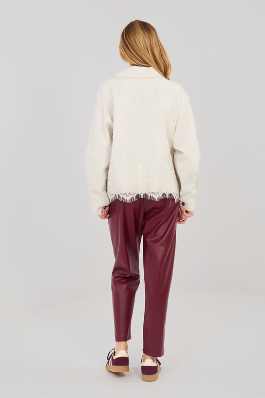 Kalhoty IT SP tmavě červené