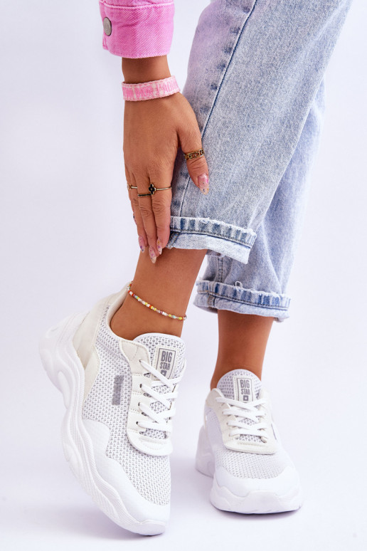   tenisky Memory Foam System Big Star LL274A064 bílé