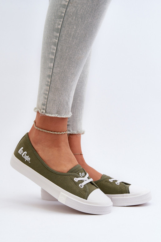 Tenisky Ležérní obuv Lee Cooper LCW-24-31-2729 zelené