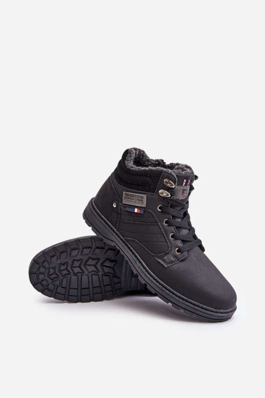 zateplené boty  McBraun Černé