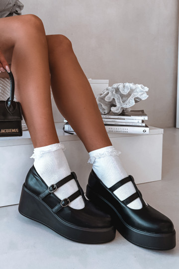 boty   s pruhy Černé Jesivelle 2