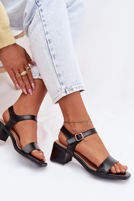 Dámské sandály Eko   Černé Sabela