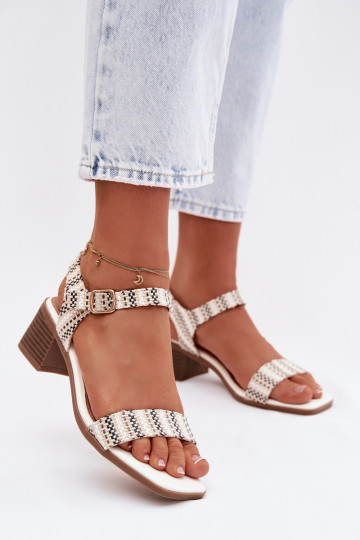 Dámské sandály  bílé Sabela 2