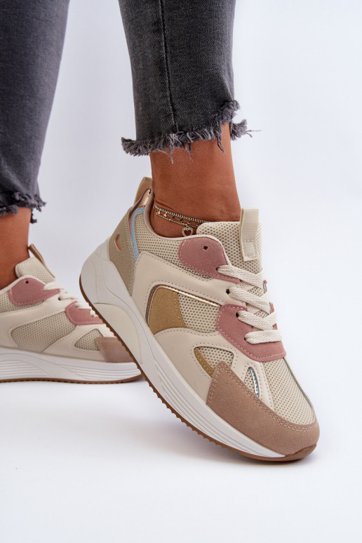 Tenisky  s platformou různé barvy Lenivia