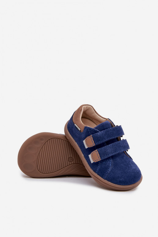  boty Barefoot Dětské Z Odblaskami Bartek 8600366 tmavě modrá