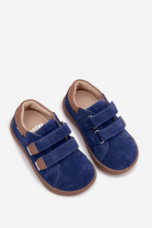  boty Barefoot Dětské Z Odblaskami Bartek 8600366 tmavě modrá