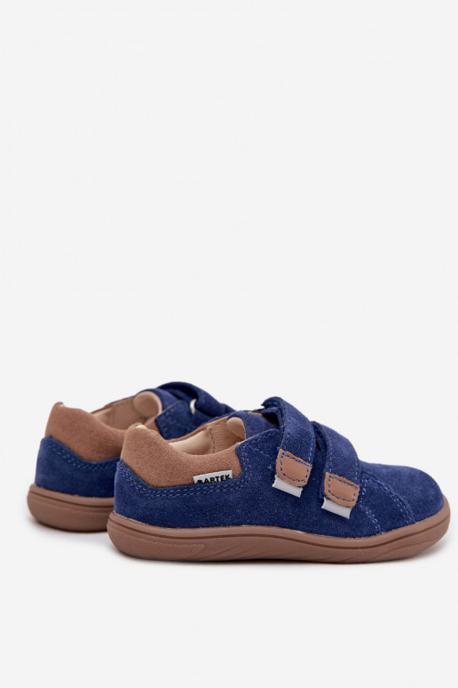  boty Barefoot Dětské Z Odblaskami Bartek 8600366 tmavě modrá