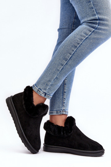  Sněhule  s kožešinou Černé Pilani